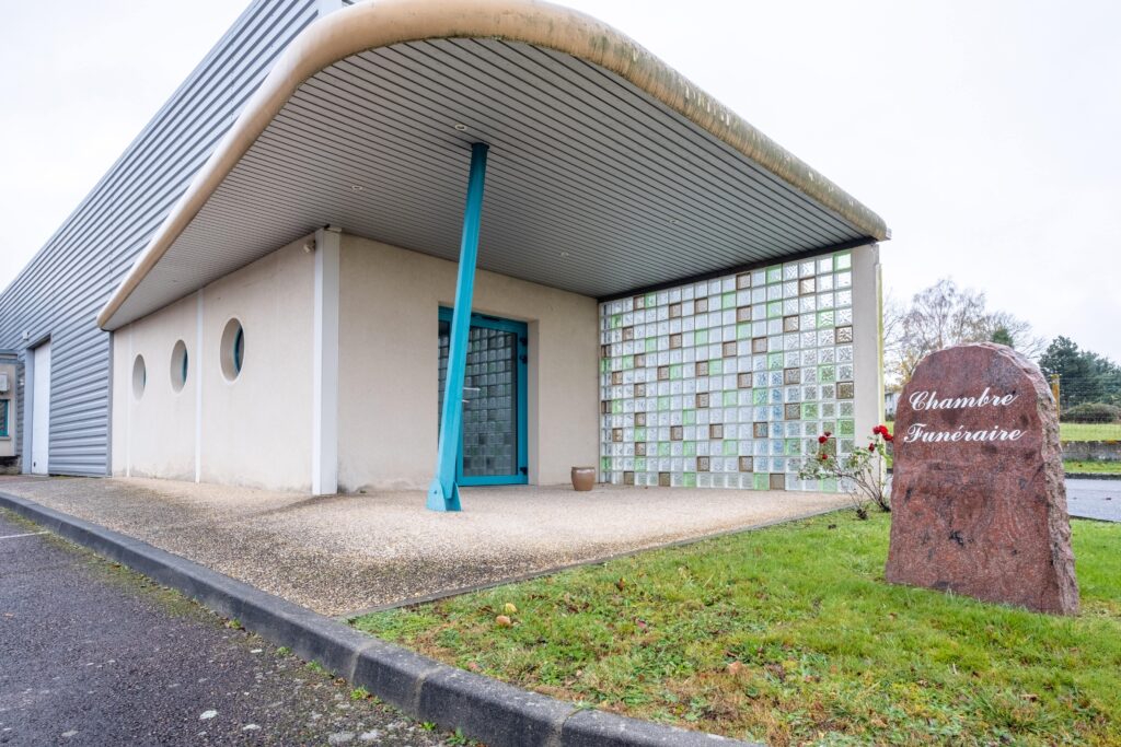 devanture chambre funeraire