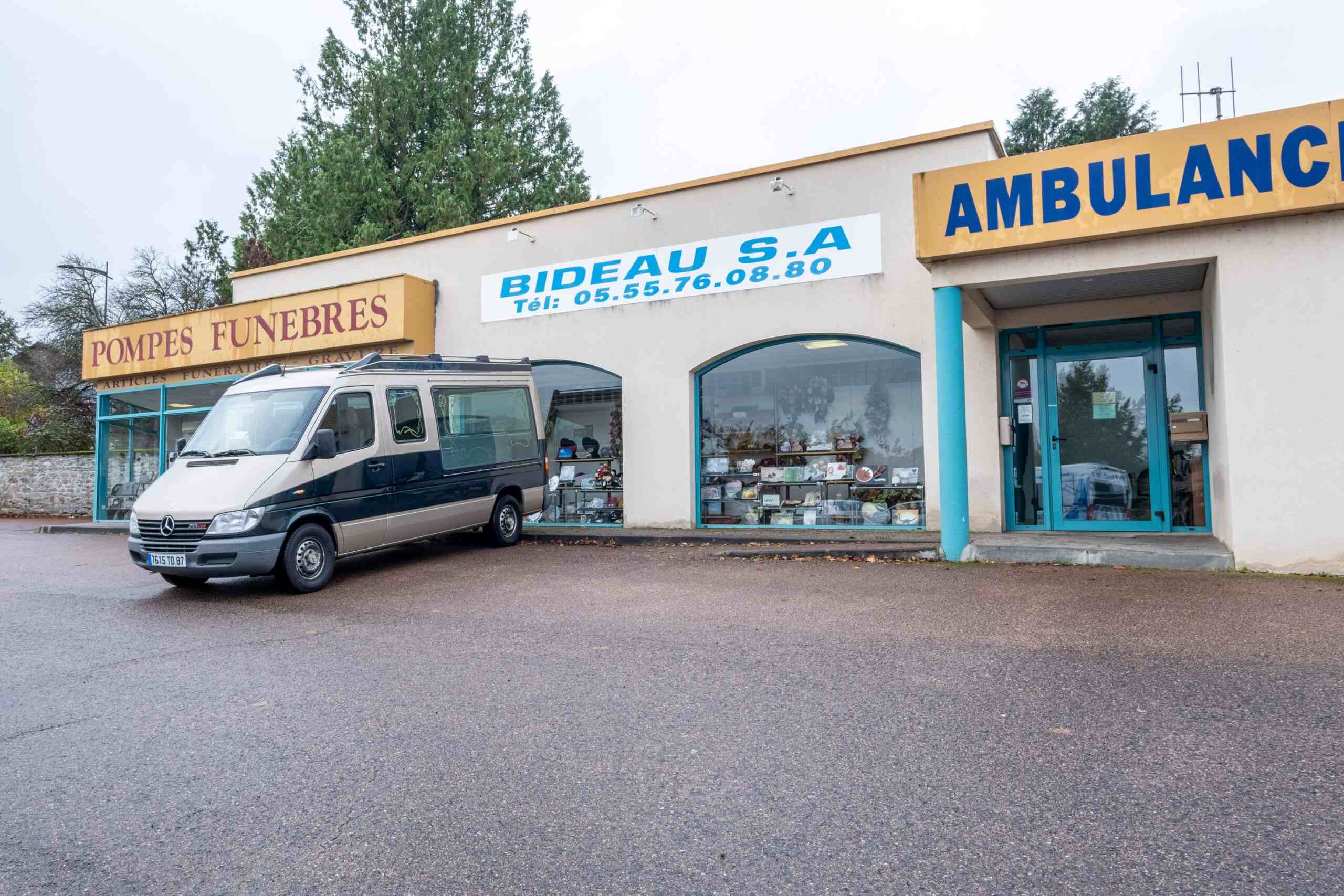 pompes funebres bideau